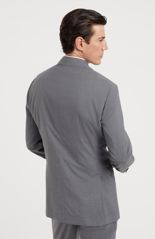 BRUNELLO CUCINELLI BRUNELLO CUCINELLI WOOL AND SILK BLAZER