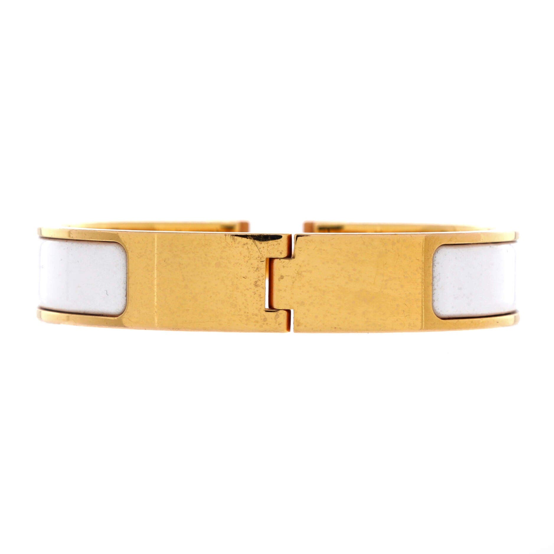 Clic H Bracelet Enamel Narrow, Alternate, color, Pink