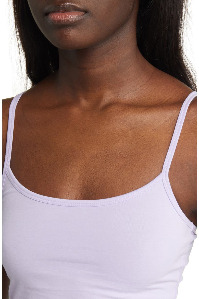 Stretch Jersey Camisole, Alternate, color, PURPLE SPRAY
