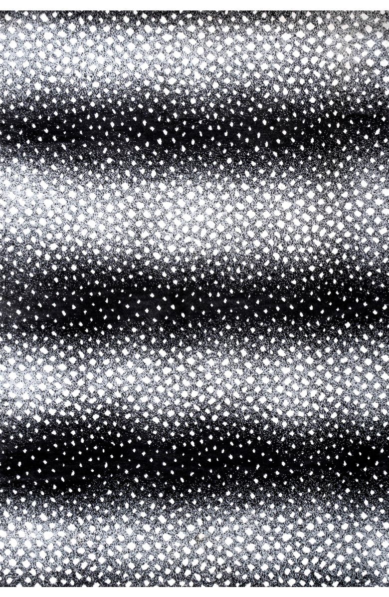JONATHAN Y Antelope Modern Animal Area Rug, Main, color, Black/Cream