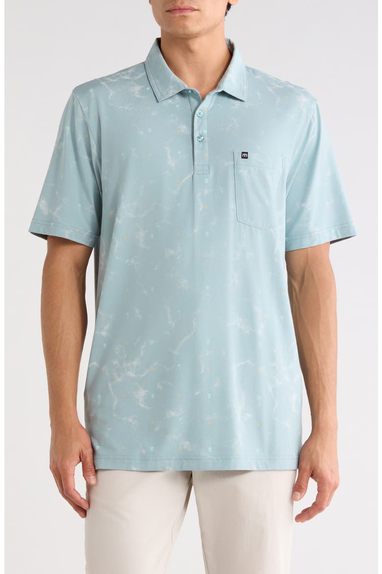Beach Town Performance Polo, Main, color, ARONA