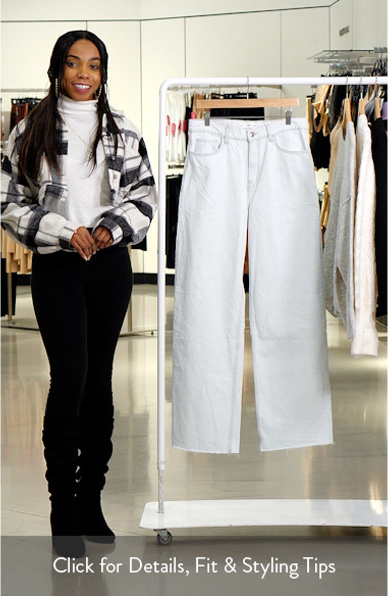 High Waist Wide Leg Jeans, sales video thumbnail