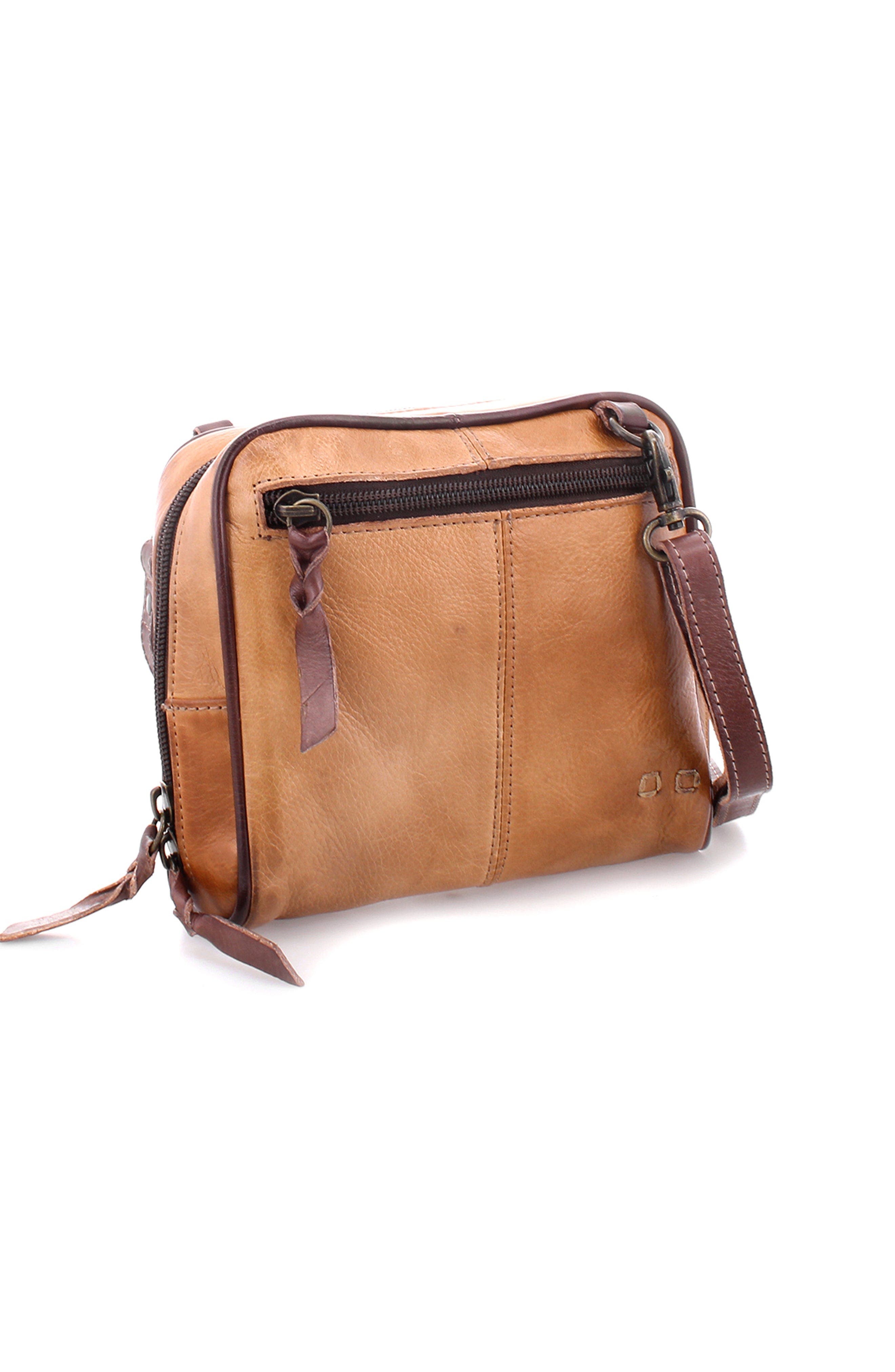 Bed Stu Capture Handbag, Alternate, color, Tan Teak Rustic