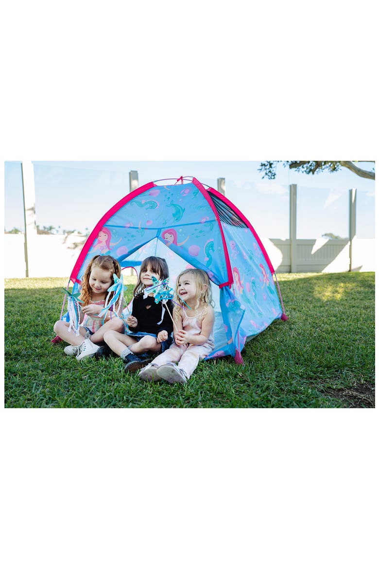 Mermaid & Friends Play Tent, Alternate, color, BLUE