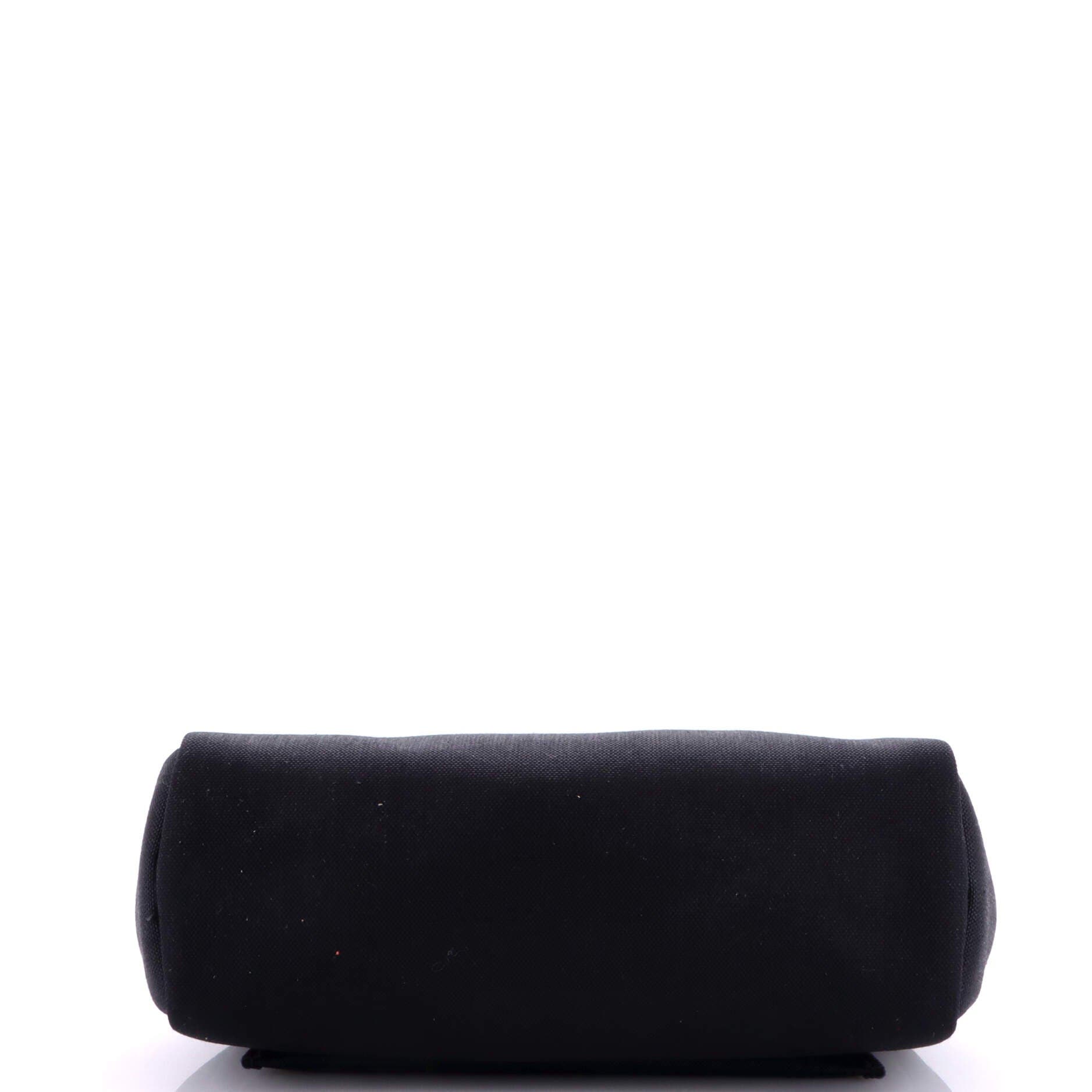 Pre-Owned Hermes Herbag Zip Leather and Toile 31, Alternate, color, Caban