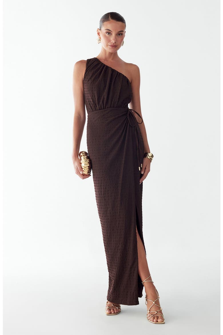 Niamh Maxi Dress, Main, color, Chocolate