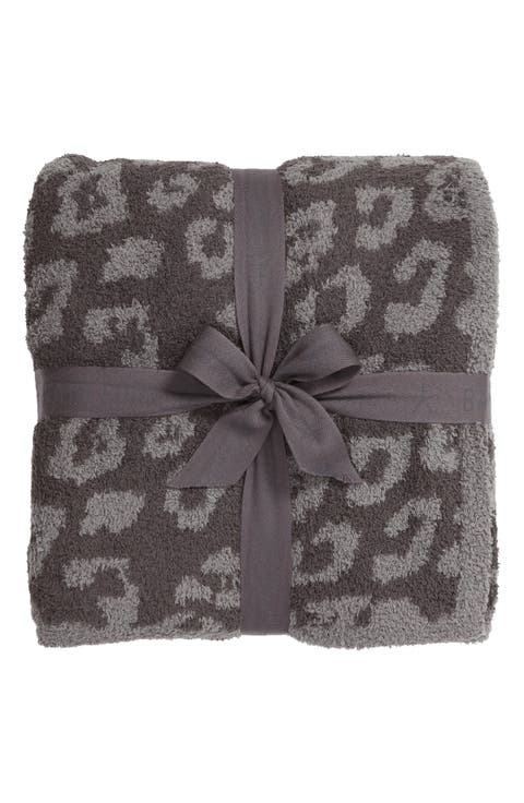 CozyChic® Leopard Print 54 x 72 Throw Blanket