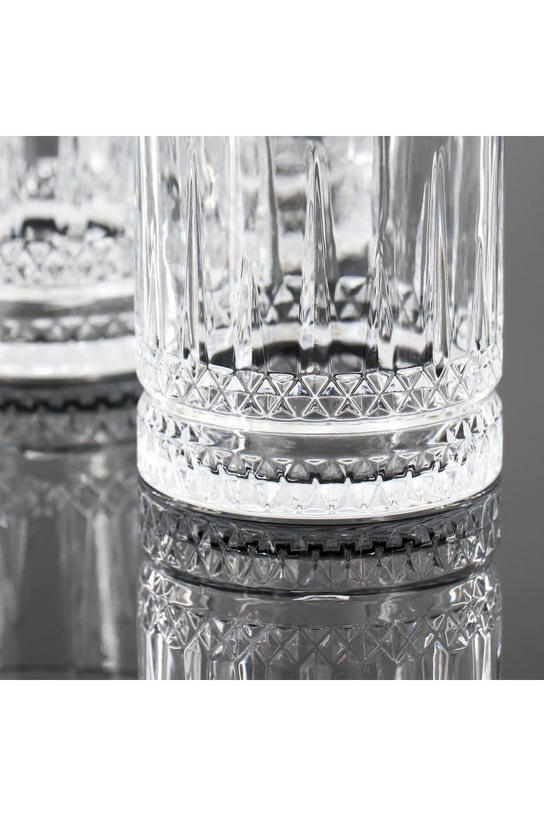 4 Piece 13 Ounce Double Old-Fashioned Glass Set, Alternate, color, Clear