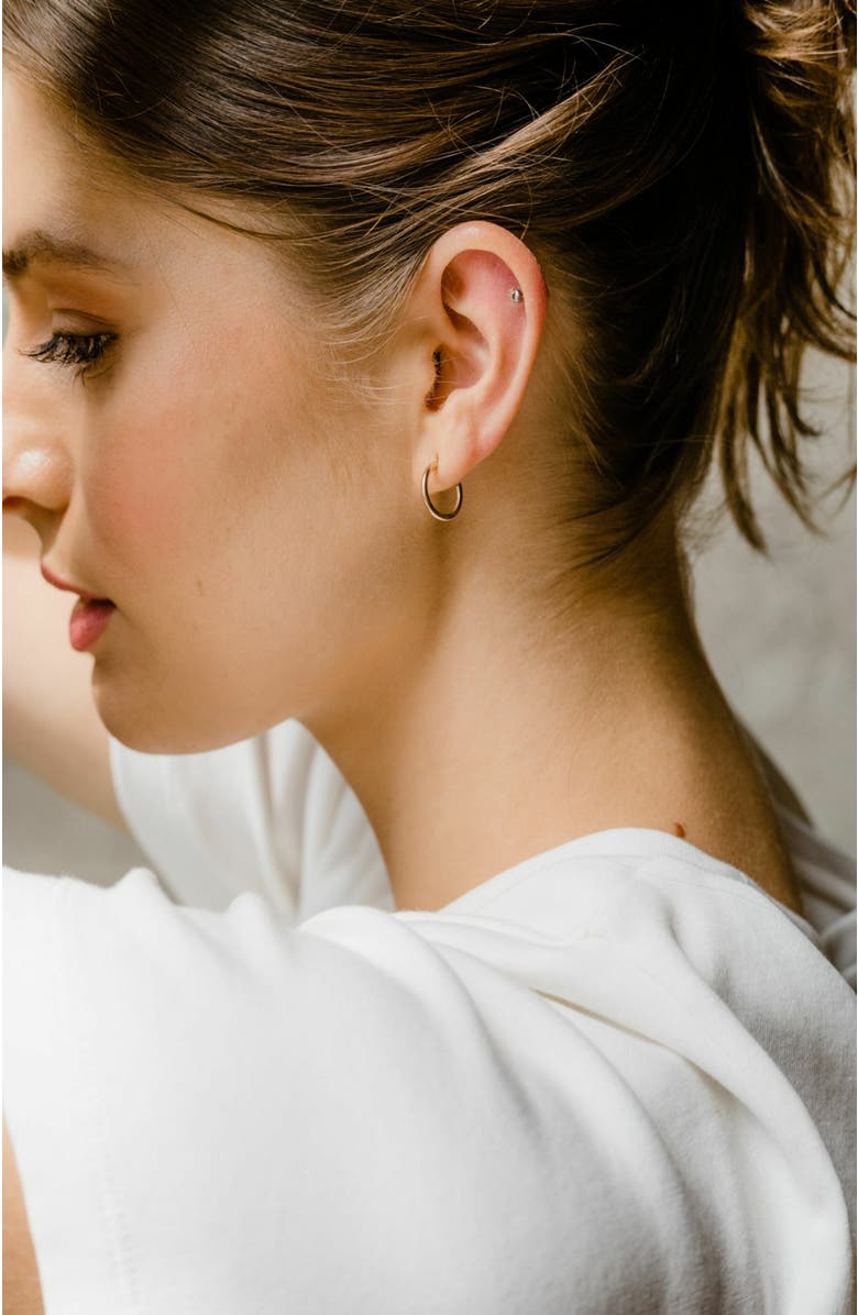 ABLE Celine Hoops, Alternate, color, Gold-Filled