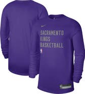 Nike Unisex Nike Purple Sacramento Kings 2023/24 Legend On-Court Practice Long Sleeve T-Shirt