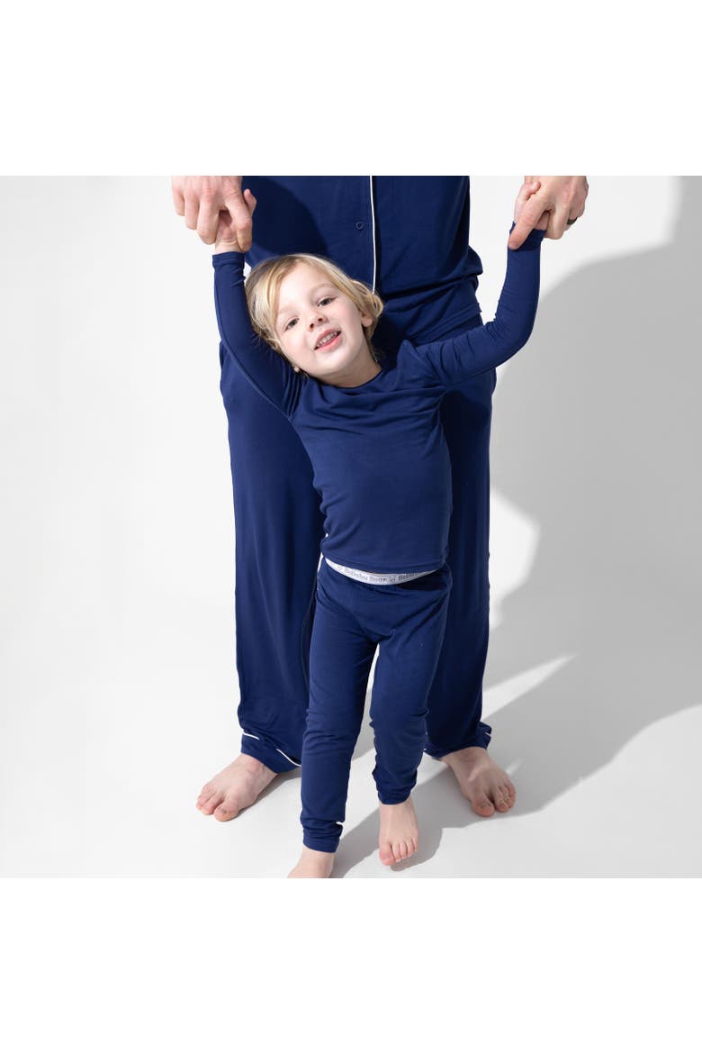 Kids' Starry Night Blue Set of 2 Piece Pajamas, Alternate, color, Starry Night Blue
