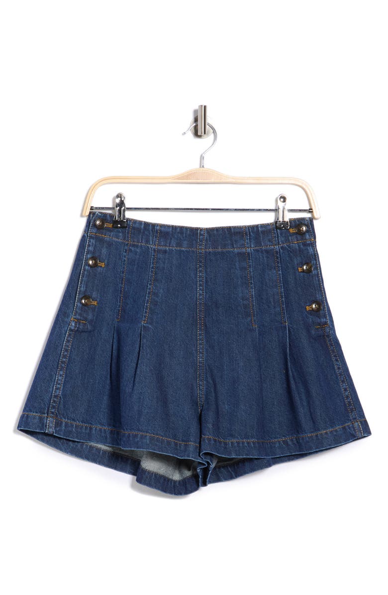 PAIGE Chleo Denim Shorts, Alternate, color, Splendor