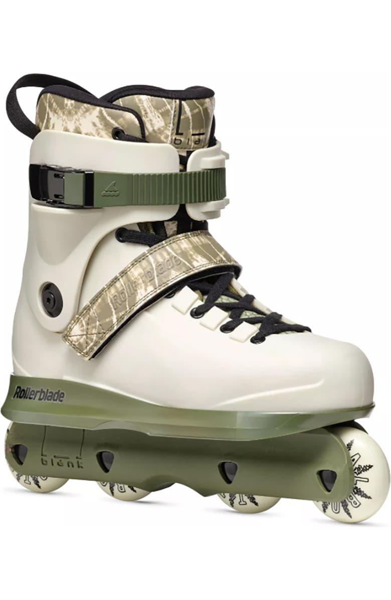 Rollerblade Blank CT Mens Fitness Inline Skates, Main, color, Bone