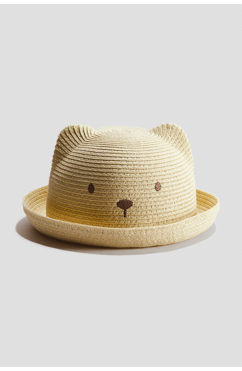 H&M Straw Hat, Main, color, Beige