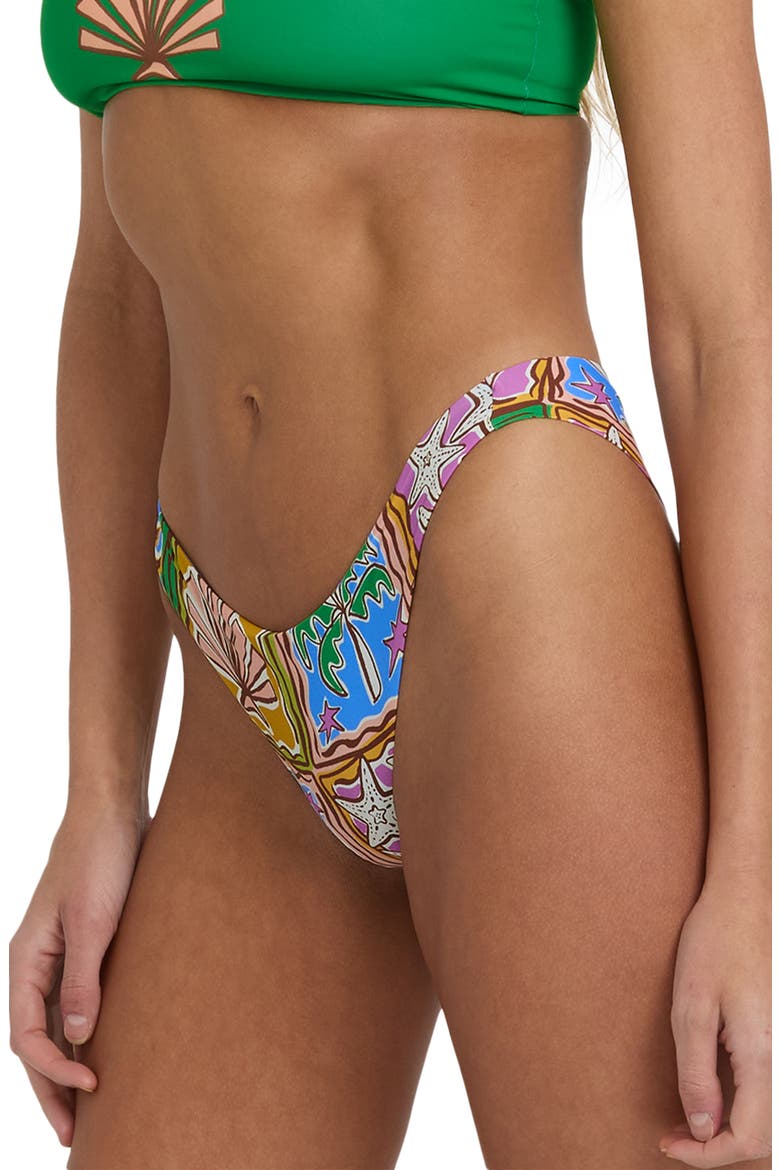 Heat Dream Tanga Bikini Bottoms, Alternate, color, MULCH