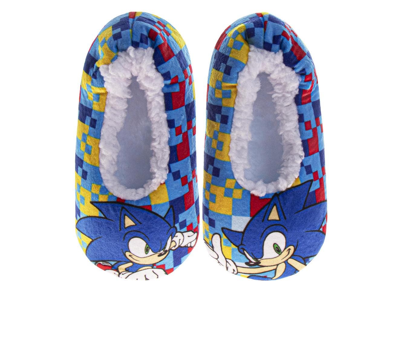 SEGA Sonic The Hedgehog Slippers, Main, color, Blue