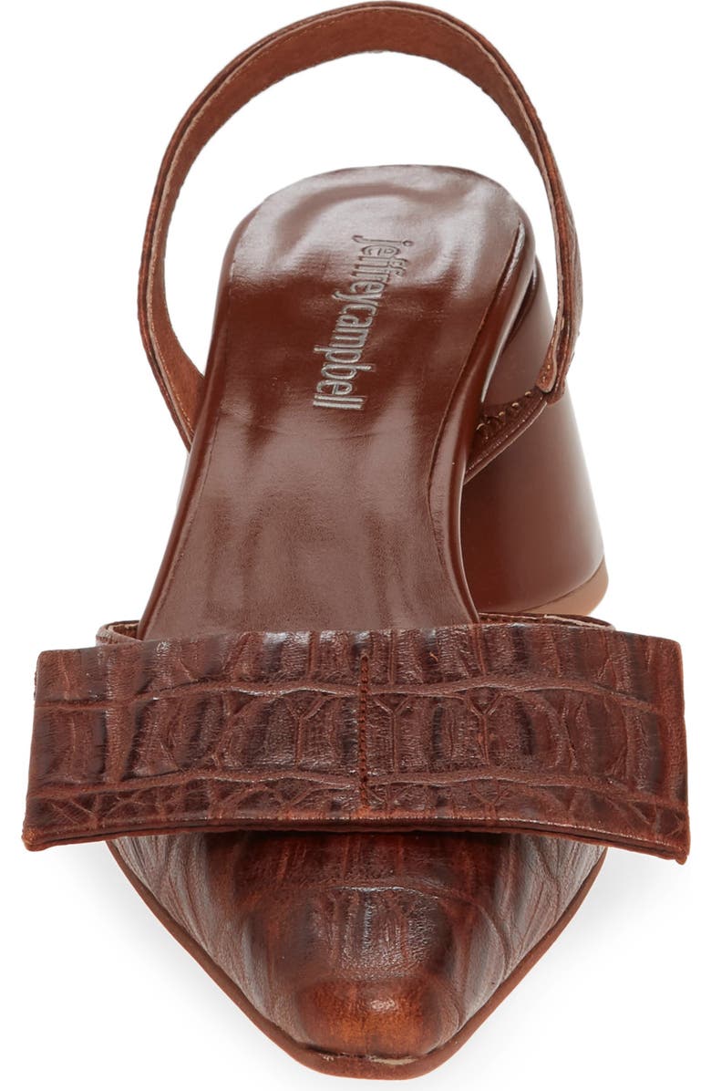 Jeffrey Campbell Kari Bow Slingback Pump, Alternate, color,