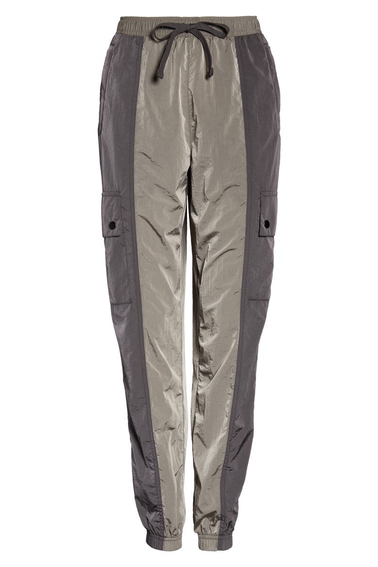 Nike Jordan Essentials Women's Woven Pants, Alternate, color, MOON PARTICLE/ THUNDER GREY