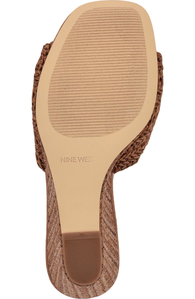 Nine West Nikhil Wedge Sandal, Alternate, color,