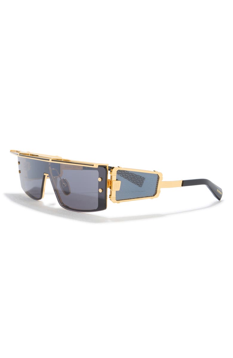 Balmain 145mm Shield Sunglasses, Alternate, color,
