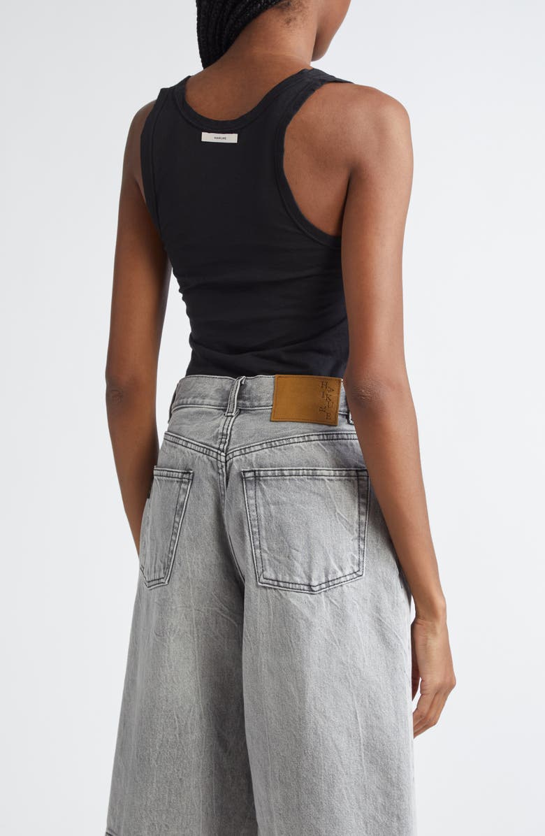 Haikure May Ruched Cotton Tank, Alternate, color, 