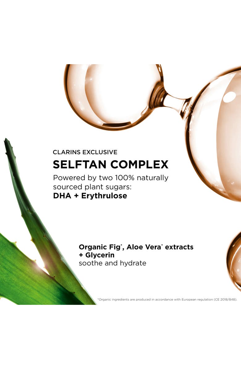 Clarins Self-Tanning Gel Face & Body Tanner, Alternate, color, 