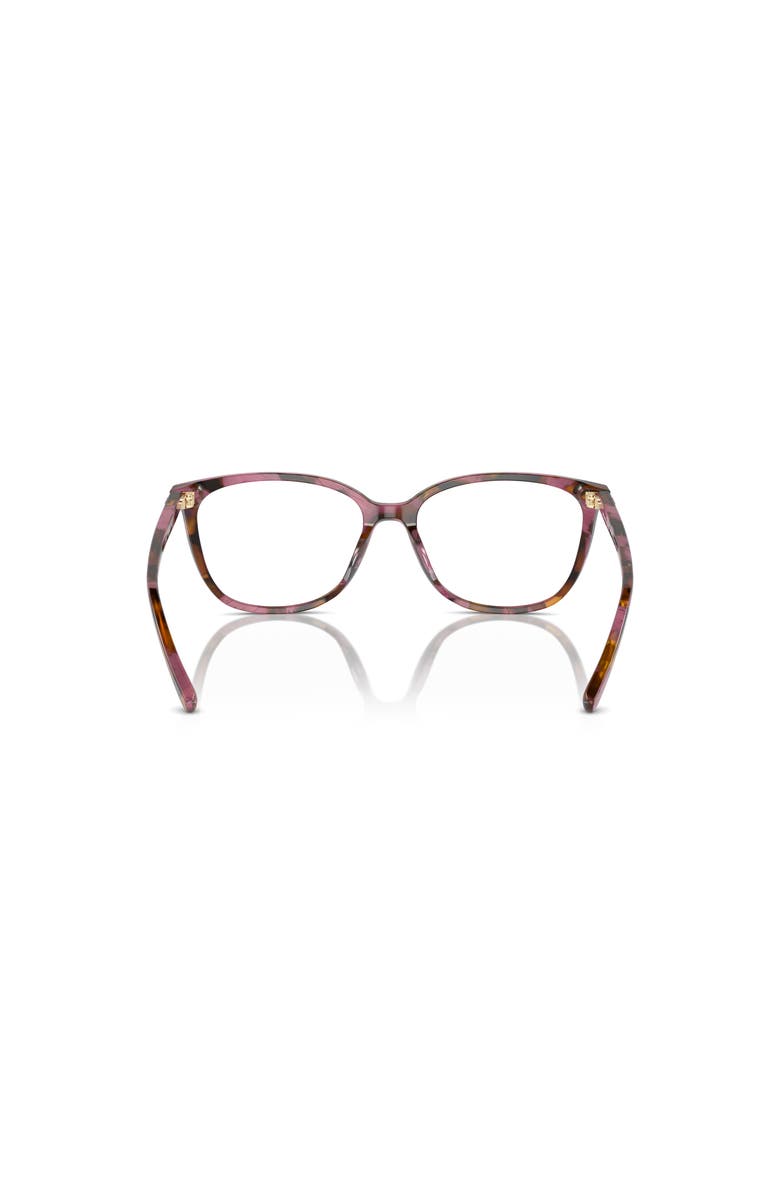 Michael Kors 55mm Rectangle optical glasses, Alternate, color, Brown
