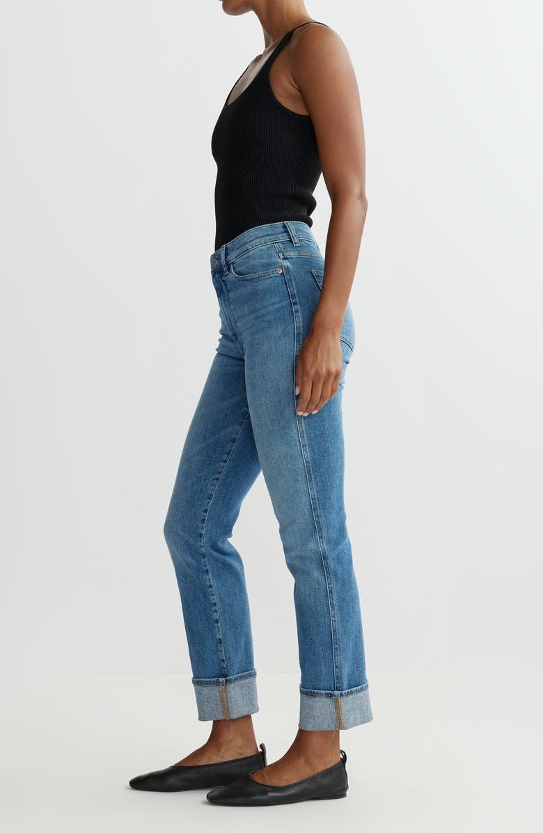 DL1961 Scoop Neck Rib Tank, Alternate, color, Black