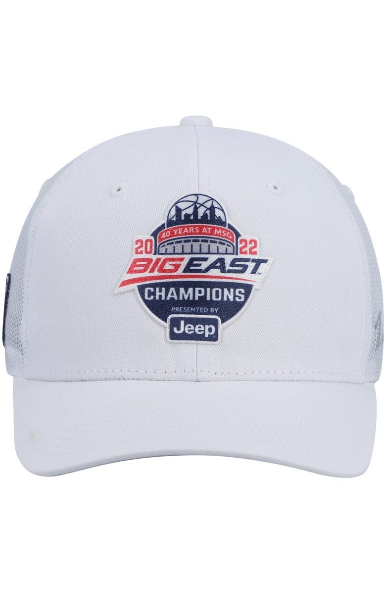 ZEPHYR Men's Zephyr White Villanova Wildcats 2022 Big East Men's Basketball Conference Tournament Champions Locker Room Adjustable Hat, Alternate, color, 
