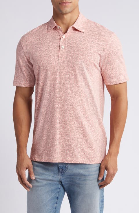 Retreat Petal Print Polo
