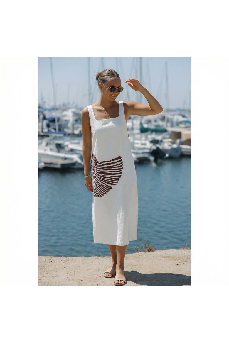Shellona Maxi Dress, Alternate, color, White