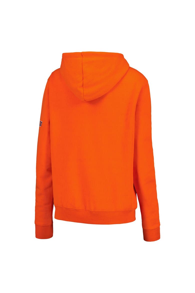 Women's Stadium Athletic Orange Clemson Tigers Big Logo Pullover Hoodie, Alternate, color, Orange