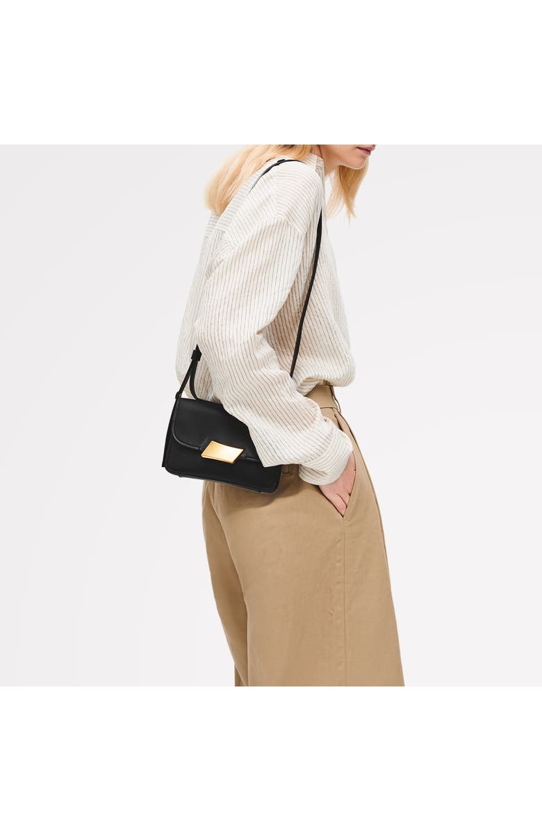 Radley The Belsize Mini Flapover Crossbody Bag, Alternate, color, Black