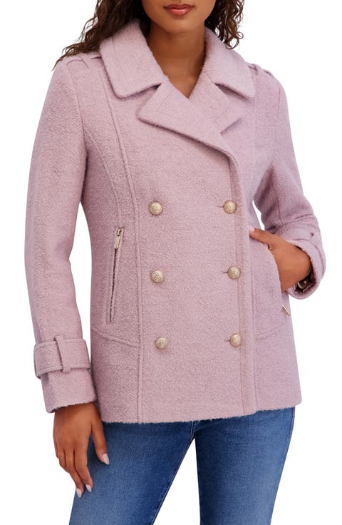 Bouclé Peacoat