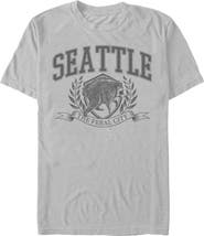 Lost Gods Men's Jimothy the Raccoon Seattle Feral City Short Sleeve T-Shirt