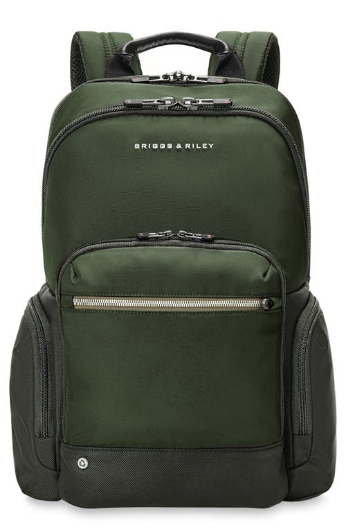 Briggs & Riley HTA Medium Cargo Backpack in Forest 