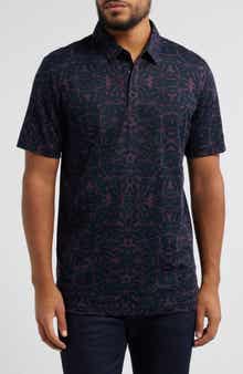 TravisMathew Vine City Floral Piqué Polo