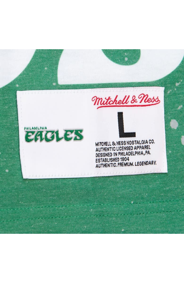 Mitchell & Ness Men's Mitchell & Ness  White Philadelphia Eagles Team Burst Vintage Logo T-Shirt, Alternate, color, 
