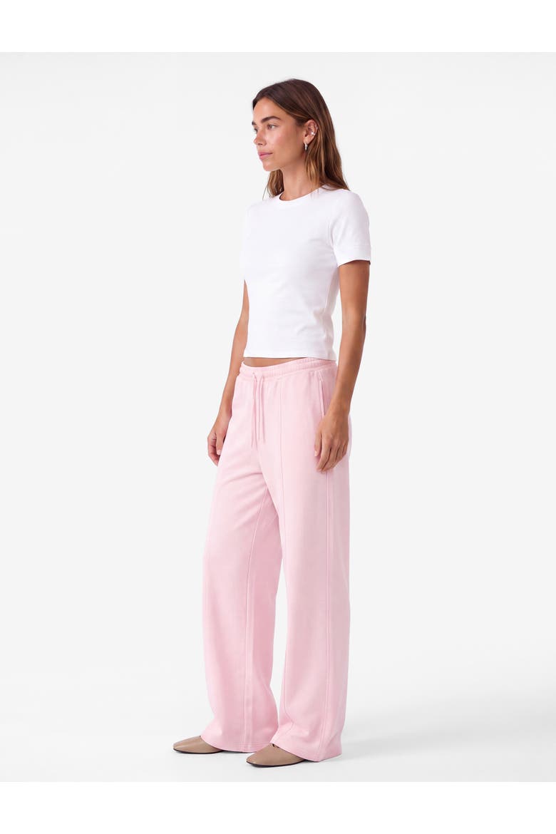 Wide Leg Sweatpants, Alternate, color, PINK