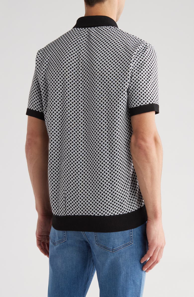 Buffalo Jeans West Diamond Knit Button-Up Shirt, Alternate, color,