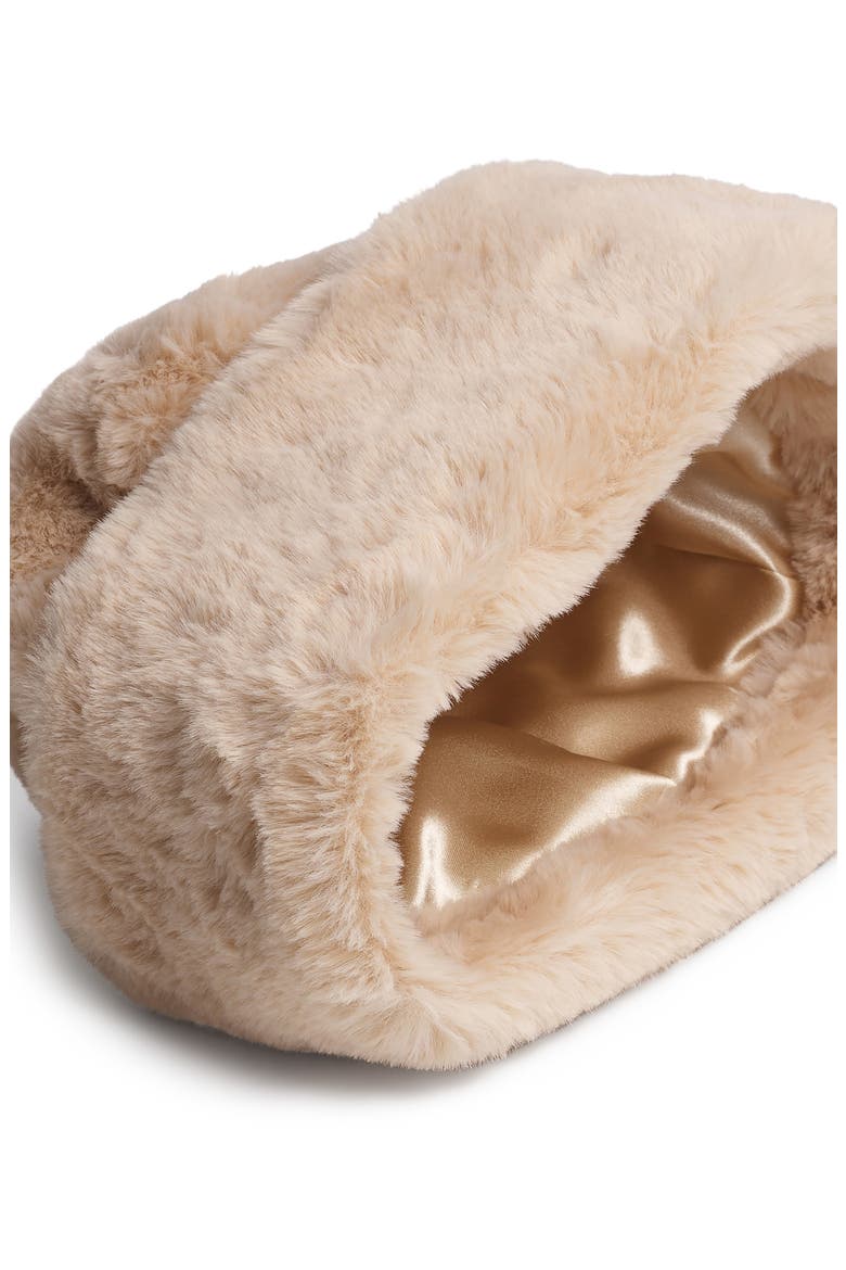 Kennedy Faux Fur Hat, Alternate, color, TAUPE