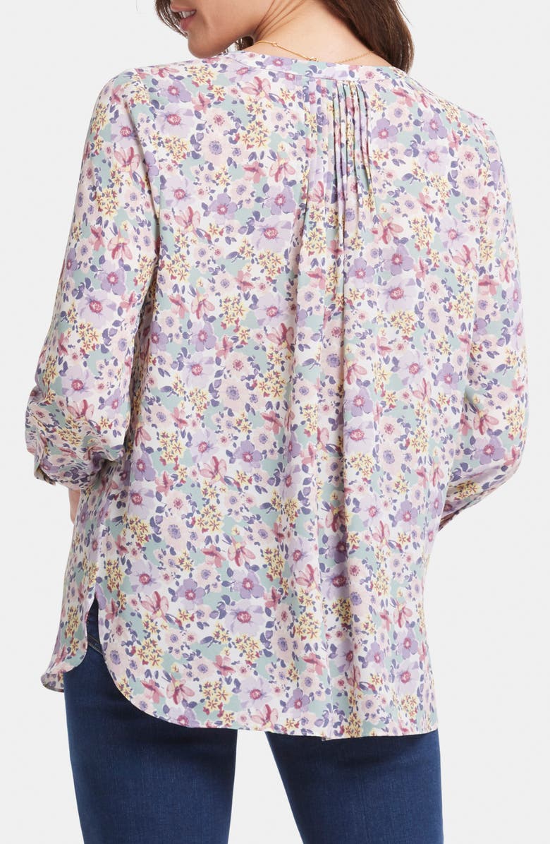 NYDJ Pintuck Blouse, Alternate, color, Michaela