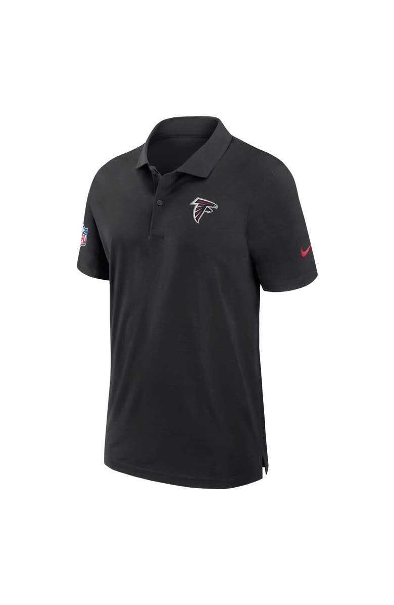 Nike Men's Nike Black Atlanta Falcons 2024/25 Sideline Performance Polo, Alternate, color, 
