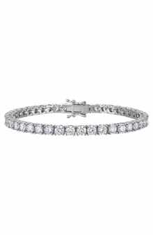 Birthstone Cubic Zirconia Tennis Bracelet
