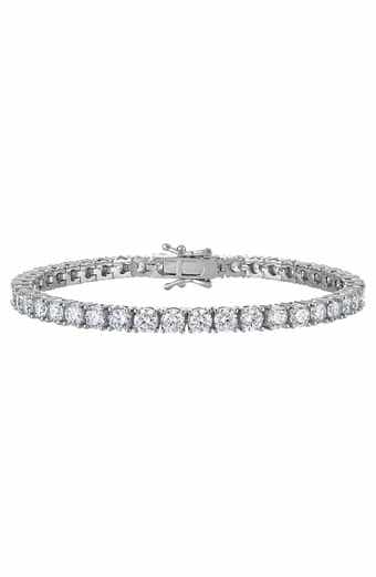 Birthstone Cubic Zirconia Tennis Bracelet