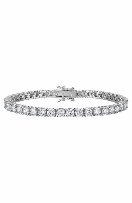 Birthstone Cubic Zirconia Tennis Bracelet