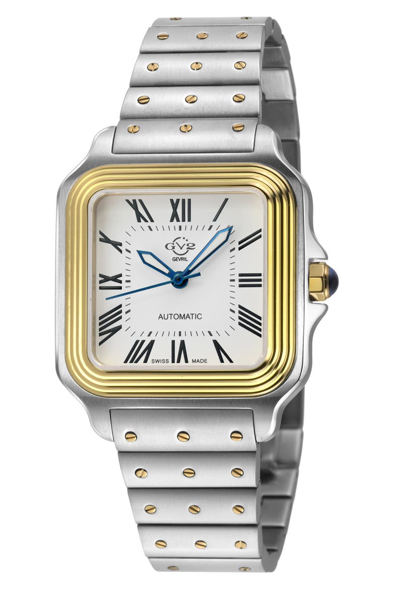 Lusso LX Automatic Bracelet Watch, Main, color, SILVER