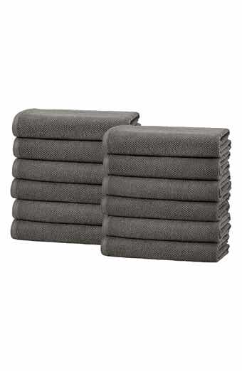 Cotton 6-Pack Textured Washcloths
