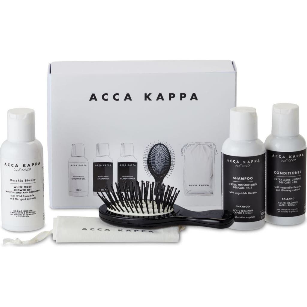 Acca Kappa White Moss Travel Set