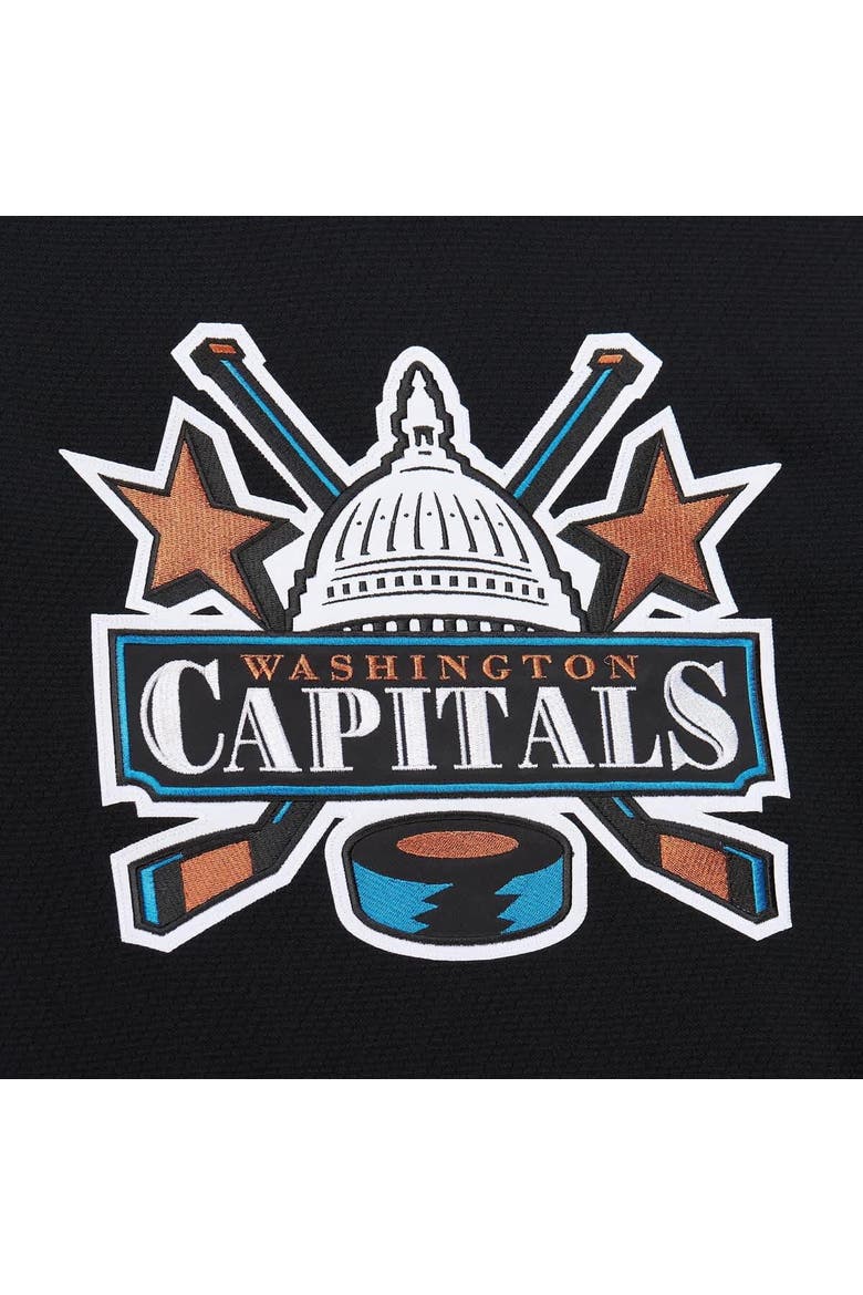 Men's Mitchell & Ness Alexander Ovechkin Black Washington Capitals 2005/06 Power Play Jersey, Alternate, color, Black